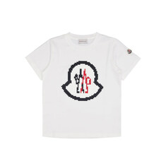 24SS 키즈 여성 프린팅 티셔츠 8C000 01 89AFV 034 썸네일 1
