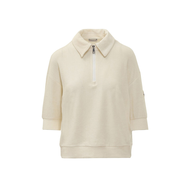 24FW 로고 패치 테리 폴로 티셔츠 8A000 06 596LS 034 - Moncler