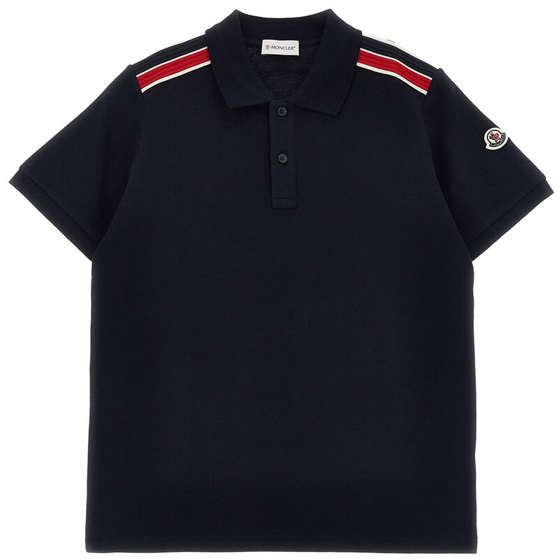 25SS 키즈 여성 로고 카라 티셔츠 8A000 11 89ALK 778 - Moncler