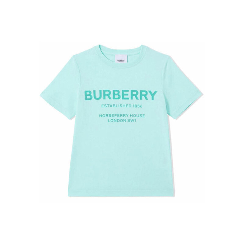 22SS 키즈 여성 호스페리 로고 티셔츠 8051432 - Burberry