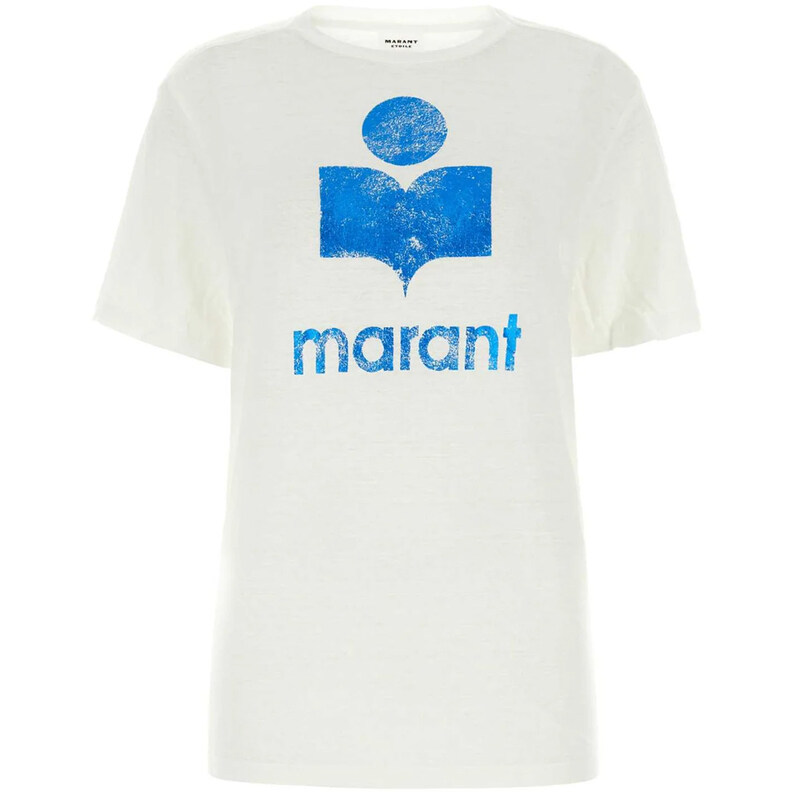 23SS 쥬얼 ZEWEL 린넨 티셔츠 TS0001FA A1N10E BUWE - Isabel Marant