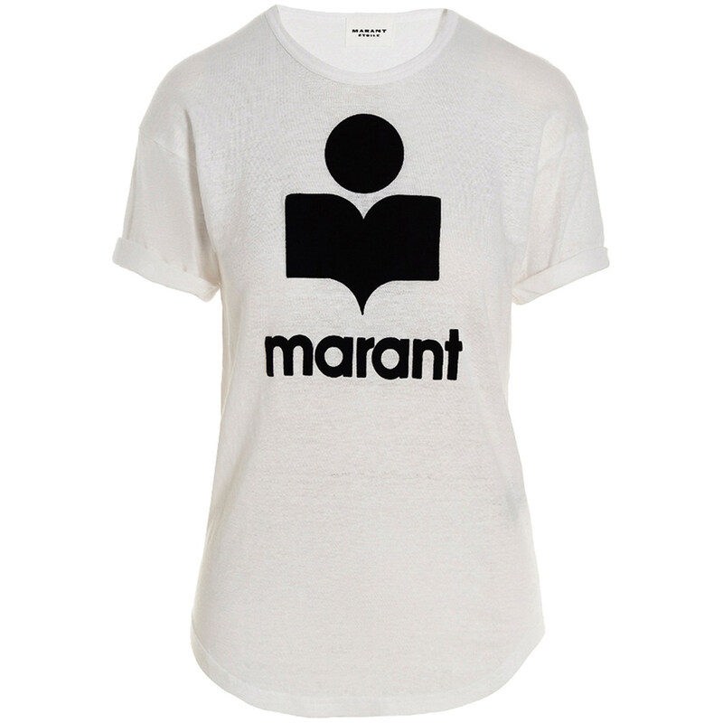 23FW 콜디 KOLDI 린넨 티셔츠 TS0004FA A1N09E 20WH - Isabel Marant