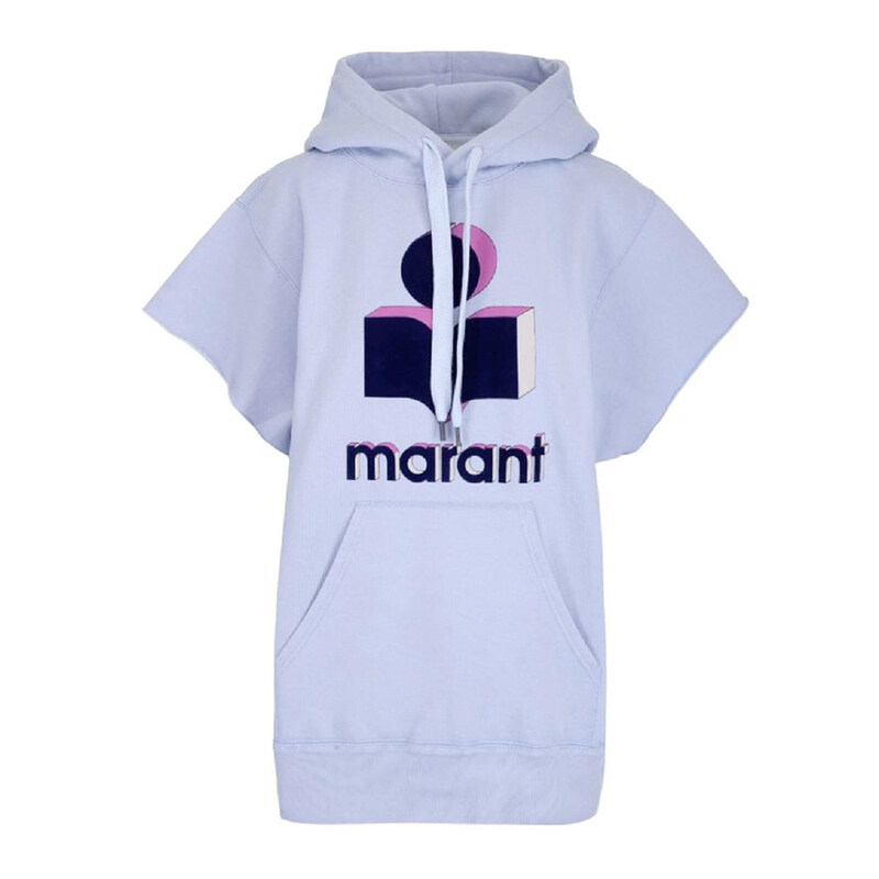 13주년 마일시 MILESY 반팔 후드 SW0044 22P046E 30LU - Isabel Marant