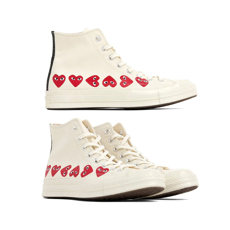 25SS 여성 척테일러 컨버스 하이탑 AZ-K116-001-2 - Comme des Garcons