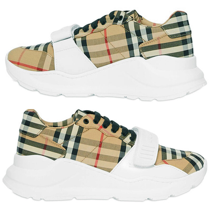 12주년 여성 리지스 REGIS 로우탑 스니커즈 8020281 - Burberry