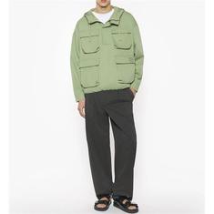 25SS 메종키츠네 후드 어노락 OM02112WW9026 TURF GREEN 썸네일 2