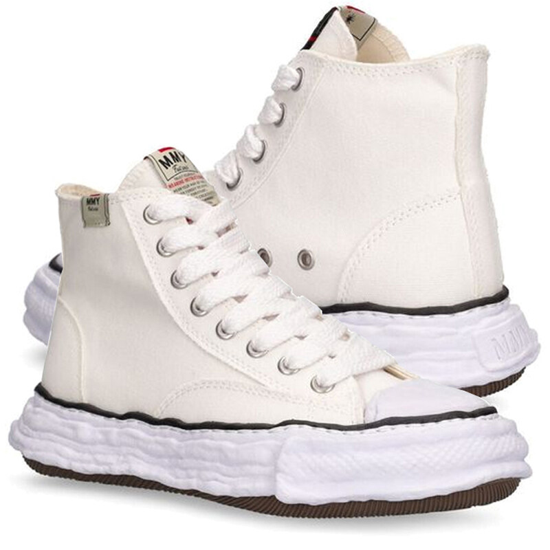 23FW 여성 피터슨 OG 솔 스니커즈 A11FW701 WHITE - Mihara Yasuhiro