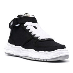 23FW 여성 WAYNE 캔버스 스니커즈 A07FW703 BLACK 썸네일 3