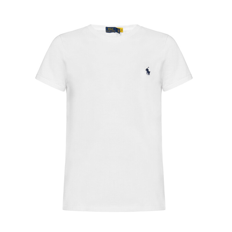25SS 네이비 포니 자수 티셔츠 화이트 211898698 005 - Polo Ralph Lauren