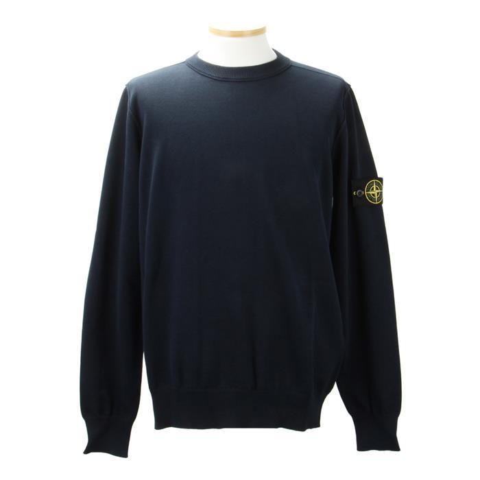 스톤아일랜드 스몰 롤 디테일 크루넥 스웨터 / K1S155100053 S00B2 V0020 - Stone Island