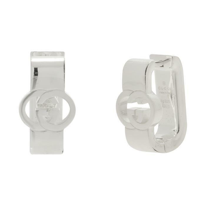 구찌 인터로킹 허기 귀걸이 / YBD817026001 (817026) - Gucci