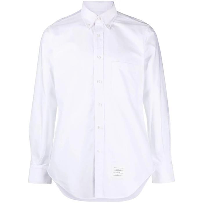[국내발송] 톰브라운 히든 RWB 클래식 셔츠 화이트 MWL010E F0313 100 - Thom Browne