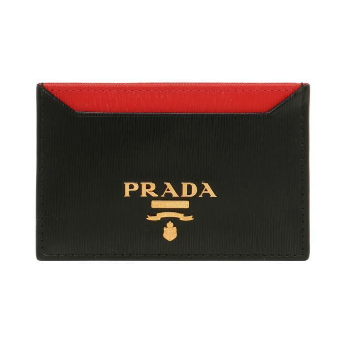 프라다 비텔로 투톤 카드 지갑 / 1MC208 2B6Q F0TMH - Prada