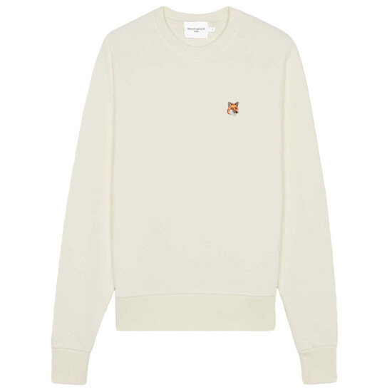 [메종키츠네] AW00303KM0001 P700 폭스 패치 맨투맨 에크루 여성맨투맨 / TJ - Maison Kitsune