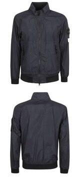 [스톤아일랜드] 23SS 781542822 V0020 와펜패치 가먼트 다이트 크링클 랩스 자켓 네이비 남성 자켓 / TLS 썸네일 3