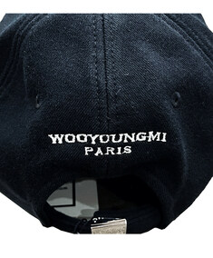 [우영미] W231AC54721B WYM 로고 패치 볼캡 블랙 모자 / TR 썸네일 4
