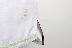 톰브라운 사이드 슬릿 티셔츠 화이트 5(110) 썸네일 5