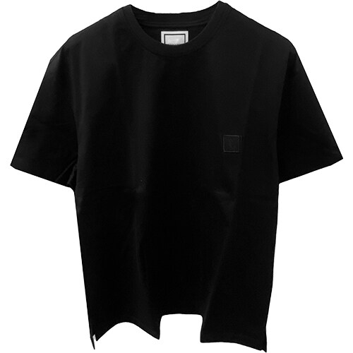 [우영미] 24SS W241TS04708B 야광 젤리피쉬 백로고 반팔티셔츠 블랙 남성티셔츠 / TTA - Wooyoungmi