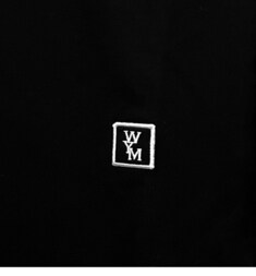 [우영미] 코튼 백로고 티셔츠 블랙 남성 티셔츠 W251TS07708B / TJ 썸네일 4