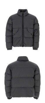 [스톤아일랜드] 23FW 791540623 V0062 와펜패치 크링클랩스 패딩자켓 다크 그레이 남성 패딩 / TLS 썸네일 3