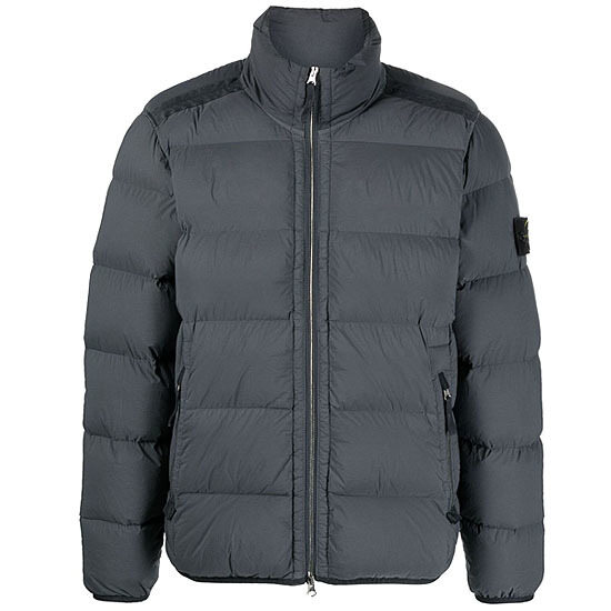 [스톤아일랜드] 23FW 791544028 V0062 심리스 터널 나일론 다운 패딩 다크그레이 남성 패딩 / TLS - Stone Island