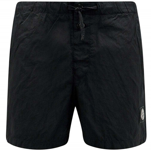 [스톤아일랜드] 24SS 8015B0643 A0029 로고패치 스윔 쇼츠 블랙 남성 팬츠 / TJ - Stone Island