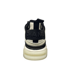 [샤넬] G45331 B14494 NS296 믹스드 파이버 스웨이드 카프스킨 스니커즈 화이트 공용 슈즈 / TEO 썸네일 4