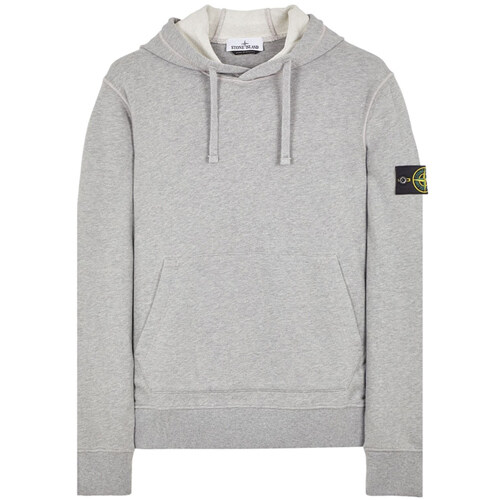 [스톤아일랜드] 23FW 791564151 A0M64 와펜패치 후드 그레이 남성 티셔츠 / TEO - Stone Island