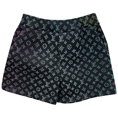 [루이비통] 1A9V7 모노그램 메시 쇼츠 블랙 남성 팬츠 / TLS - Louis Vuitton