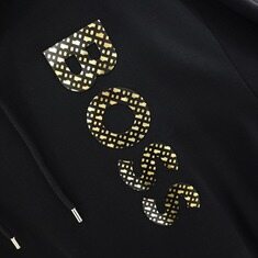 [럭스유] XL / 보스 프렌치 테리 코튼 모노그램 필드 로고 후드티 썸네일 3
