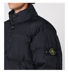 [스톤아일랜드] 24FW 811540123 V0029 와펜패치 크링클랩스 넥 다운 패딩 블랙 남성 자켓 / TJ 썸네일 4