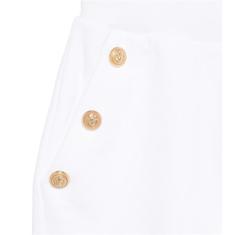 25SS 발망주니어 금장버튼 쇼츠 BW6A19 Z0114100OR 썸네일 1