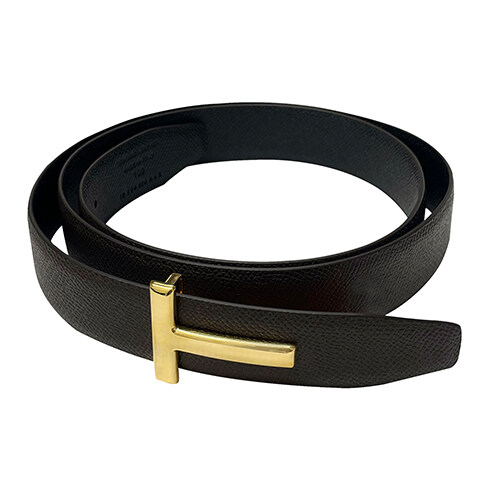 [톰포드] T버클 리버시블 30MM 벨트 브라운블랙 벨트 122TB224 LCL220G 3BN18 / TEO - Tom Ford