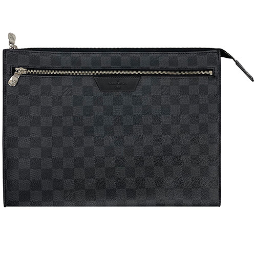 [루이비통] 24H 다미에 그래파이트 포쉐트 블랙 가방 M40481 / TEO - Louis Vuitton