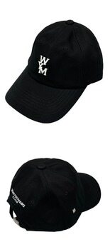 [우영미] WYM패치 로고 볼캡 블랙 모자 W251AC51661B / TR 썸네일 3