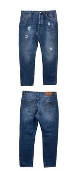 [브루넬로쿠치넬리] 디스트로이드 디테일 데님 팬츠 블루 남성 팬츠 M0Z37X2340 C1471 / TEO 썸네일 3
