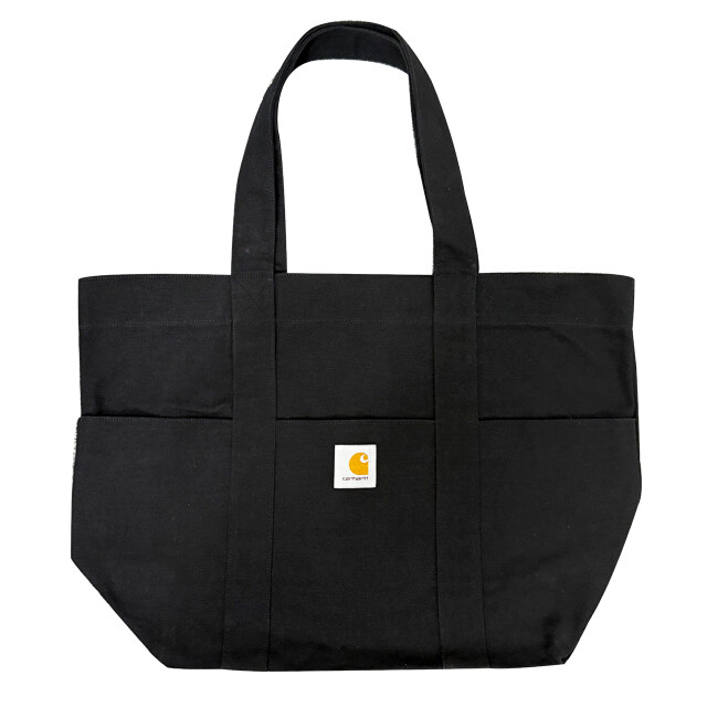 압구정 더팩토리 25SS 칼하트 윕 로고 PARKER 캔버스 숄더백 / 블랙 (I034595 89XX) - Carhartt
