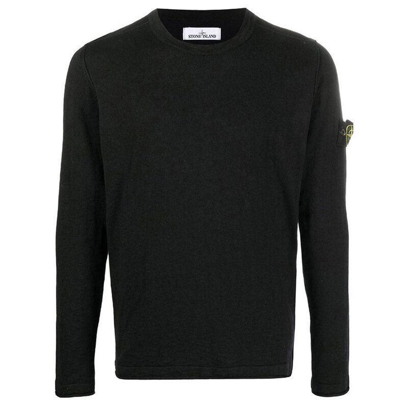 스톤 25SS 와펜 패치 크루넥 맨투맨 네이비 K1S15 6100044 S0051 V0020 - Stone Island