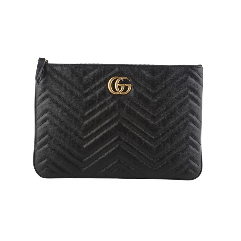 구찌 525541 GG 마몽 마틀라쎄 클러치 35037Y - Gucci