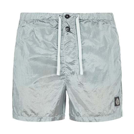 [스톤아일랜드] 22SS 7615B0643 V0044 로고 패치 스윔팬츠 민트 남성 팬츠 / TLS - Stone Island
