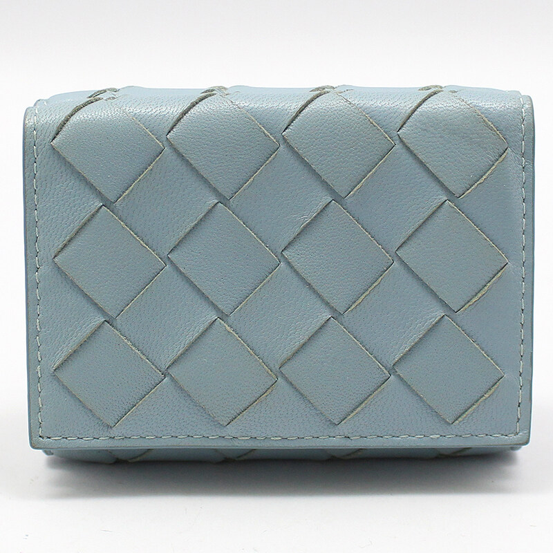보테가베네타 592678 인트레치아토 3단 폴더 반지갑 - Bottega Veneta