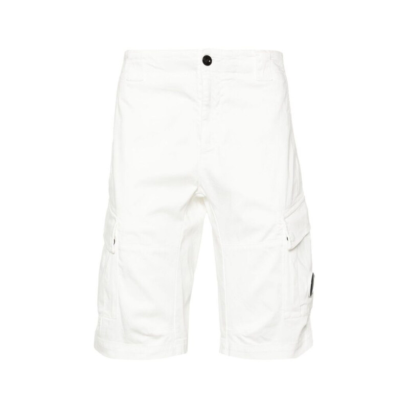 CP 컴퍼니 스트레치 새틴 카고 반바지 18CMBE116A 005694G 103 - CP company