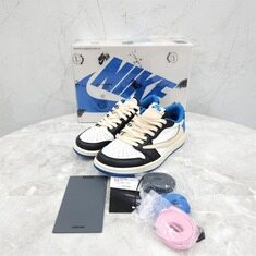 [럭스유] UK5.5 / 나이키 X 프라그먼트 조던1 스캇 로우 썸네일 5