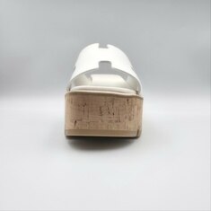 에르메스 에제 30 여성 명품 샌들 웨지힐 통굽 키높이 블랑 화이트 H251309Z90 썸네일 3