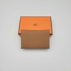 에르메스 칼비 카드 홀더 명함 지갑 반지갑 앱송 하드웨어 골드 H044164CK37 썸네일 2