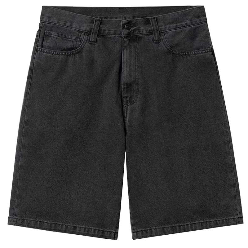 25SS LANDON 루즈핏 데님 숏팬츠 블랙 I030469 8906 - Carhartt