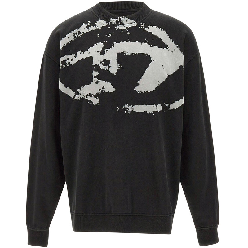 25SS S-BOXT-N5 벨벳 로고 맨투맨 A13051 0DQAK 9XX - Diesel