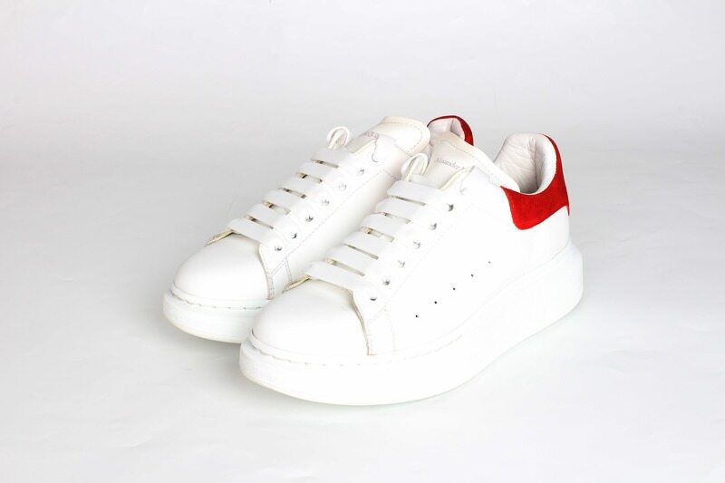 알렉산더맥퀸 오버솔 스니커즈 레드 37.5(245) - Alexander McQueen