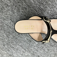 논현 더팩토리 25SS 구찌 홀스빗 T스트랩 샌들 / 블랙 (816590 C9D00 1000) 썸네일 5
