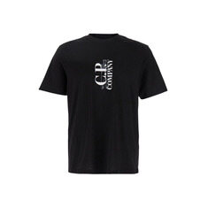 CP 25SS 그래픽 로고 프린팅 티셔츠 블랙 18CMTS138A 005100W 999 썸네일 1